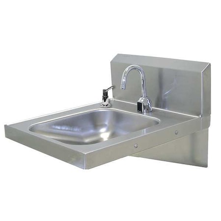 Advance Tabco Hand Sink, With Faucet, 20 In. L, 24 In. W 7-PS-26