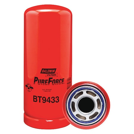 Baldwin Filters Hydraulic Filter, 3-3/34 x 9-17/32 In BT9433