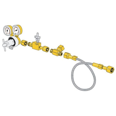 Allegro Industries 2-Cylinder Airline Cascade Kit 9892-02