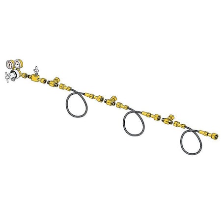 Allegro Industries 4-Cylinder Airline Cascade Kit 9892-04