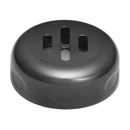 Tablecraft Shaker Top, Slotted, 6 or 8 oz., Black, PK12 C260SLTBK