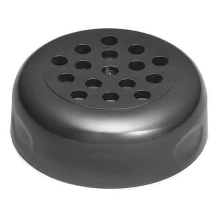 Tablecraft ShakerTop, Perforated, 6 or 8 oz., Blk, PK12 C260TBK