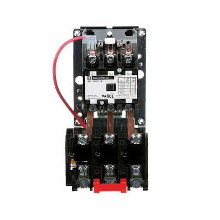 Square D Nonreversing Definite Purpose Magnetic Motor Starter, No Enclosure NEMA Rating, 480V AC, 3 Poles 8911DPSO13V06