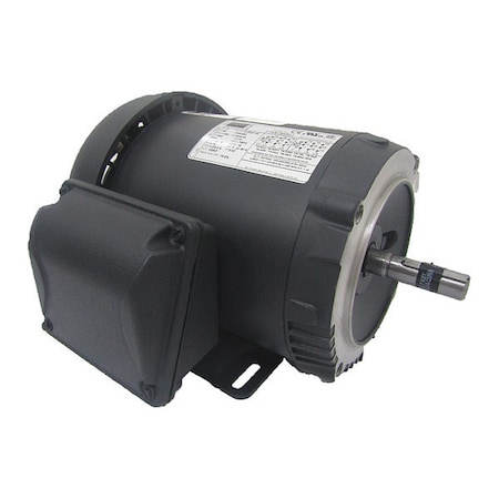 Dayton Three-Phase General Purpose Motor, 1/4 HP, 56C Frame, 230/460V AC Voltage, 1720 Nameplate RPM 11W365