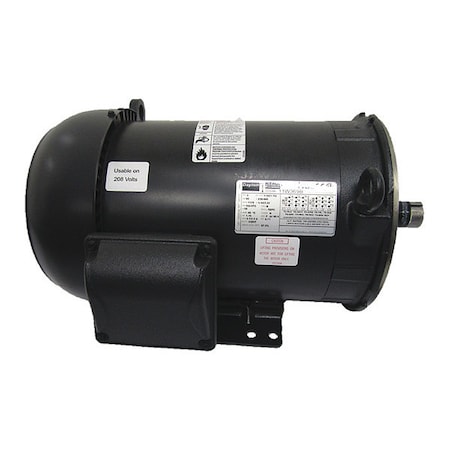 Dayton Three-Phase General Purpose Motor, 1 1/2 HP, 182TC Frame, 230/460V AC Voltage, 1170 Nameplate RPM 11W369
