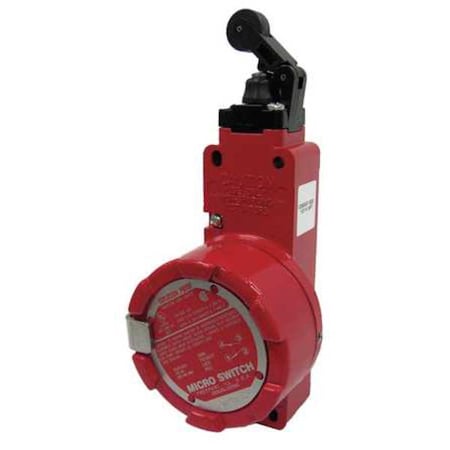 Honeywell Explosion Proof Limit Switch 2NC/1NO Horizontal Roller Lever GSXA42D