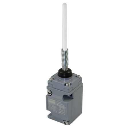 Dayton Heavy Duty Limit Switch, Wobble Stick, SPDT, 10A at 600V AC, Actuator Location: Top 11X450