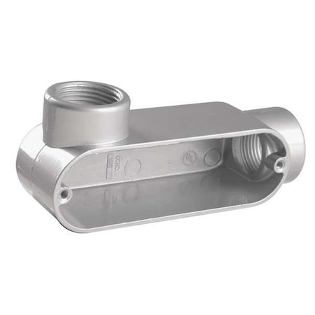 Zoro Select Conduit Outlet Body, Aluminum, LL 11Y575
