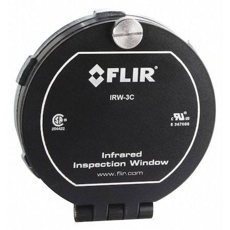 FLIR Round Infrared Wndw, 75mm dia., Type 3/12 IRW-3C