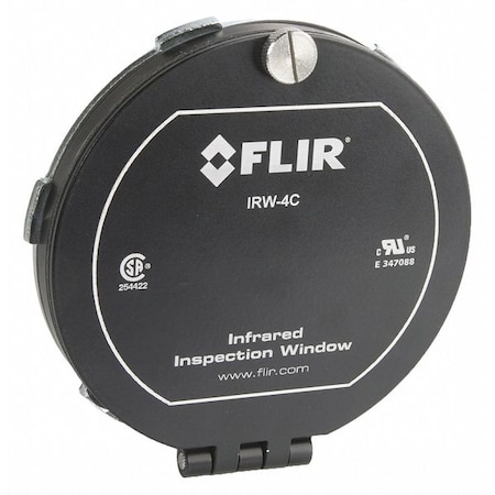 Flir Round Infrared Window, 95mm dia, Type 3/12 IRW-4C