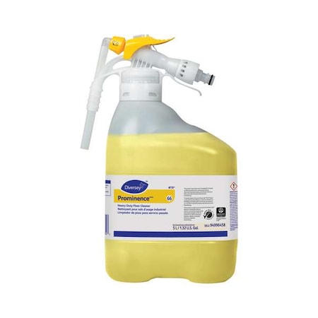 Diversey Prominence Floor Cleaner, 5 L, Citrus 94996458