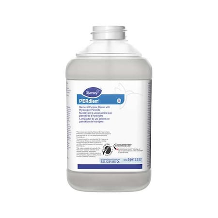 Diversey All Purpose Cleaner, Bottle, Odorless, 2 PK 95613252