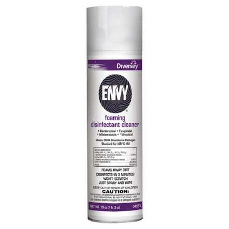 Diversey Cleaner and Disinfectant, 19 oz, Aerosol Can, Lavender, White 04531.