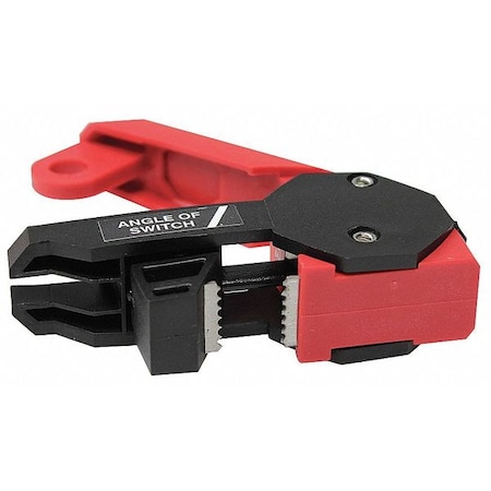 Accuform Circuit Breaker Lockout, Double-Pole Breakers, Single-Pole Breakers, 120/240V AC, 1 Poles KDD160