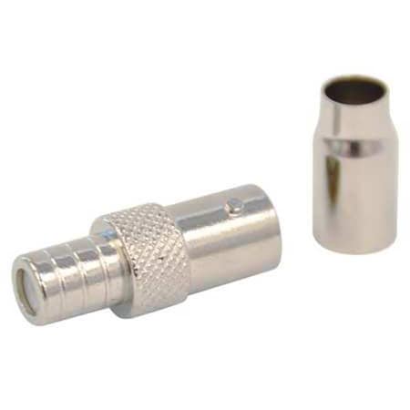 DOLPHIN COMPONENTS Coupler, Cable, BNC/Female, RG59, PK10 DC-79-10