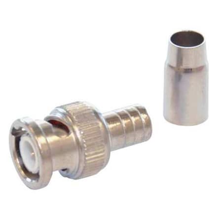 DOLPHIN COMPONENTS Cable Coupler, BNC/Male, RG58 Coax, PK10 DC-78-1