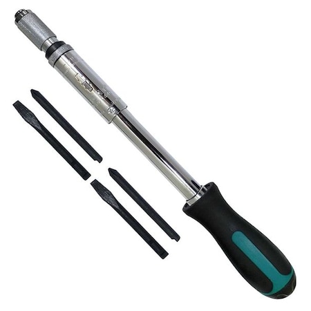 Westward Phillips, Slotted Bit 12 in, Drive Size: 1/4 in , Num. of pieces:5 11Z422