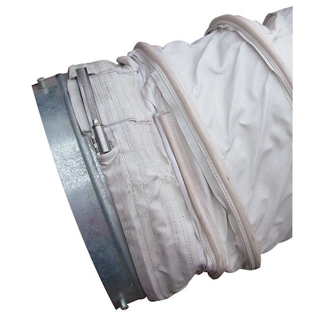 Heat Wagon Canvas Duct, 25 ft. L WD2025HT5