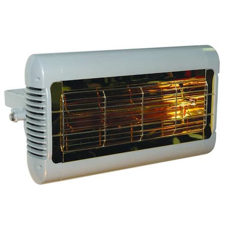Solaira Electric Infrared Heater, 1 Phase, Aluminum, 5120 BtuH, 120V AC 1500 W SALPHA15120G
