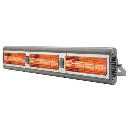 Solaira Electric Infrared Heater, 1 Phase, Aluminum, 20,472 BtuH, 208/240V AC 6000 W SALPHA3-60240L1G