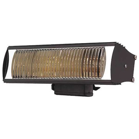 SOLAIRA Electric Infrared Heater, Wall, Aluminum, 5120 BtuH, 120V AC, 1500 W SCOSY15120B