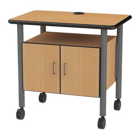 Greene Manufacturing Storage Cart, 2 Door Cabinet, 36"x24"x36" SRMC-25