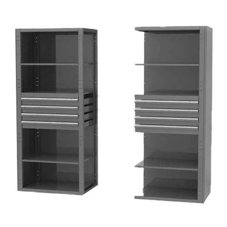 Greene Manufacturing Pre-Configured Modular Storage Rack, 24"D x 48"W x 84"H, Width: 48" GRC-480-24S