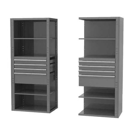 Greene Manufacturing Pre-Configured Modular Storage Rack, 18"D x 48"W x 84"H GRC-482-18S