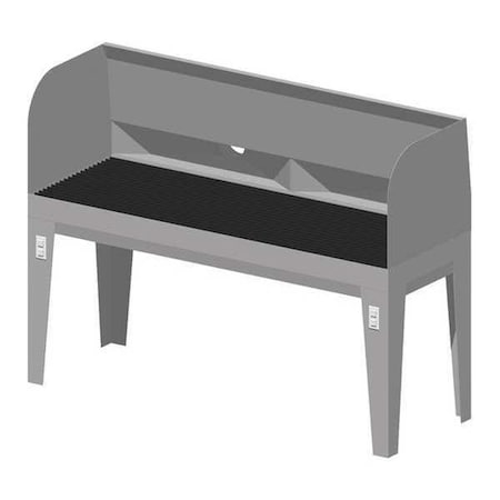 Greene Manufacturing Hand Grinding Station, 72" W, 53" Height GS-1067