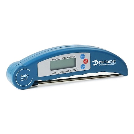 Detectamet Metal Detectable Thermometer Blue 110-P01