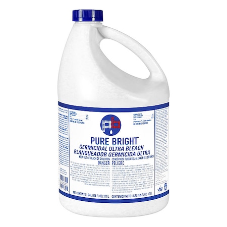 Kik Pure Bright Bleach, 1 Gallon 11008635042