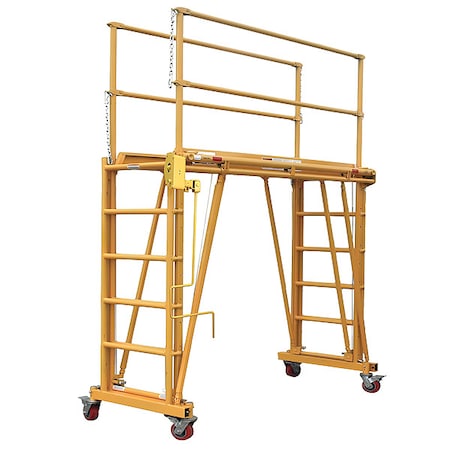Tele-Tower Rolling Work Platform, 76 in. L 1101-22