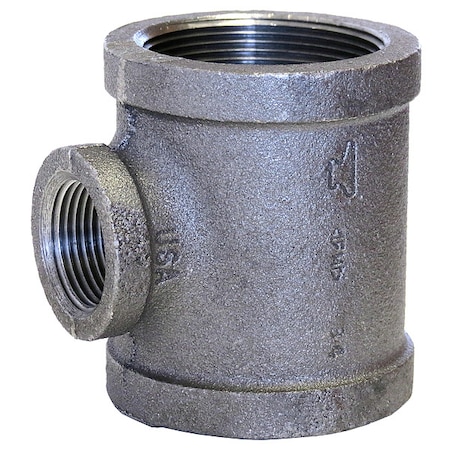 Anvil Reducing Tee Reducing Tee, 2" x 1" x 2" Pipe, FNPT, Malleable Iron, Class 150 0310051206