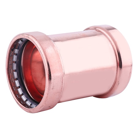 Zoro Select Strt, Copper, Press-fit 4", Press-fit 4" 816YL6
