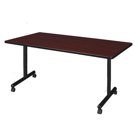 Kobe Rectangle Training Table, 60" X 29", Laminate Top, Mahogany MKTRCC6030MH