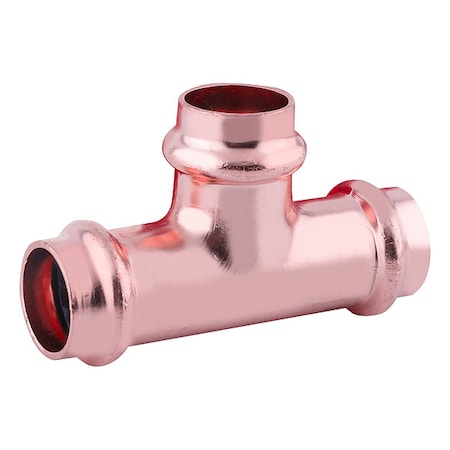 Zoro Select Tee, Copper, Press-fit11/2", 11/2", 11/2" 816YW0