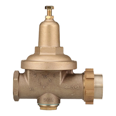 Wilkins Water Pressure Reducing Valve, 1-1/2 In. 112-500XL
