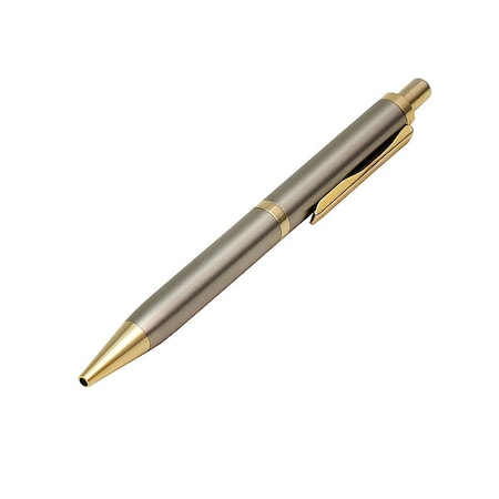 Detectamet Stainless Steel Managers Pen, Black Gel, PK10 113-A05-I22