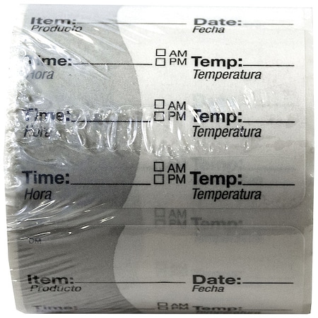 Daymark Food Rotation Label, Blue, 2 In. W, PK250 113621