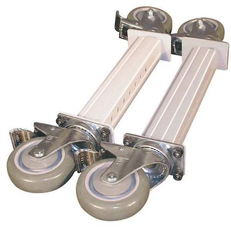 Proline Plate Casters, Total Lock TLC-4/HDQS-RFW627