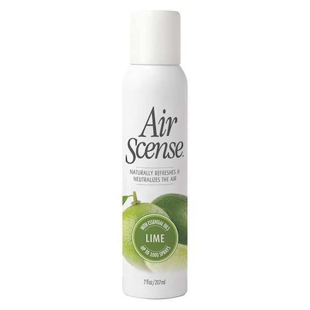 Air Scense Natural Air Freshener, Lime, Sprays, 7 oz. AIRLM712