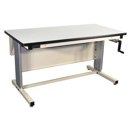 Proline Workstation, Ergo, Plastic, Lt Beige EL7230P-H11-SW806-BLT