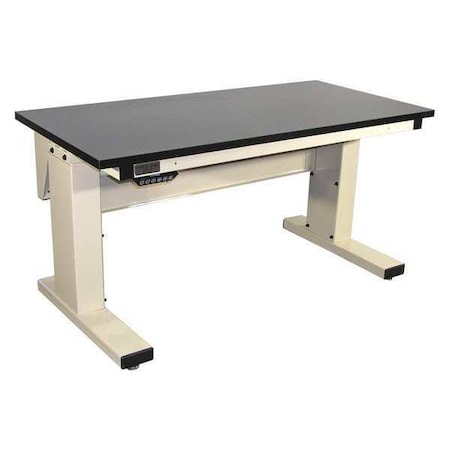 Proline Workstation, Adjust, Chemguard, Lt Beige MVSII7230G-H11