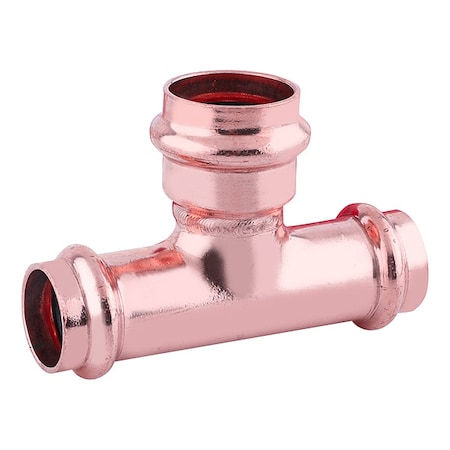 Zoro Select Tee, Copper, Press-fit 3/4", 3/4", 1" 816YW7