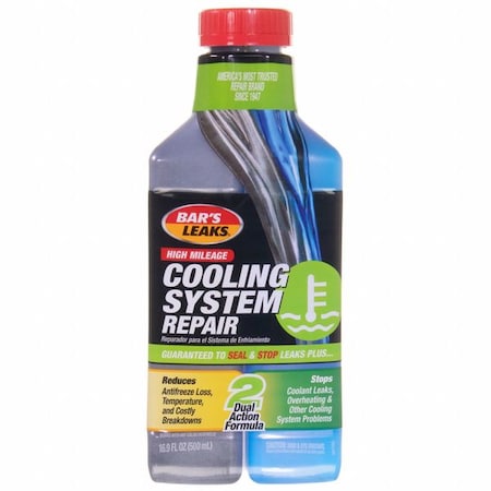 BAR'S LEAKS Cooling System Repair Fluid, 16.9oz. (1150) | Zoro