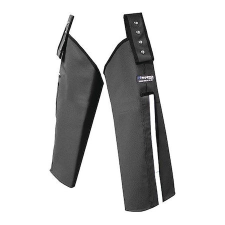 Hexarmor Chaps, SuperFabric(R), Snaps Waist, Gray, Size L 9911-L