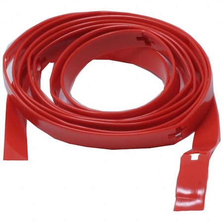 Crest Healthcare Pull Cord, PVC, Red, 6' L, PK5 116602