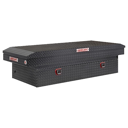 Weather Guard Model 117-6-04 Saddle Box, Aluminum 117-6-04