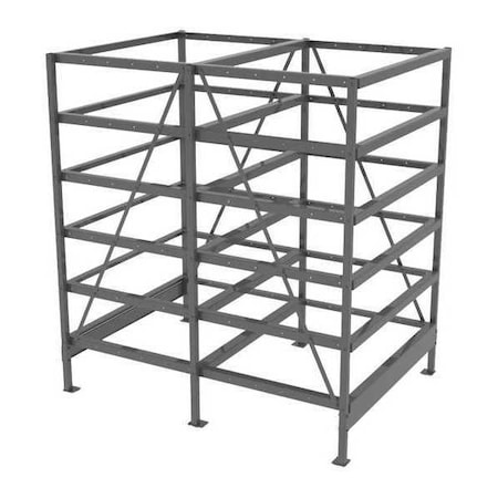 Greene Manufacturing Flat Material Storage Rack, 72"x54.5"x72" EL-644