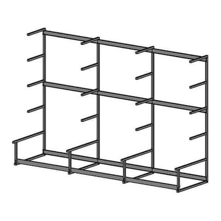 Greene Manufacturing Lumber Rack, 144"Lx41"Wx94"H EL-2